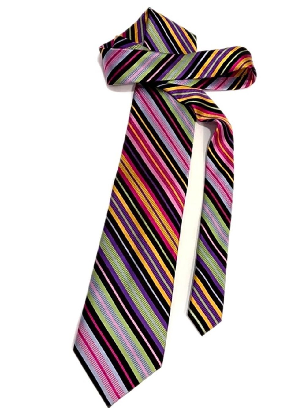 Forsyth Of Canada Men's Necktie Tie Hand Sewn Silk